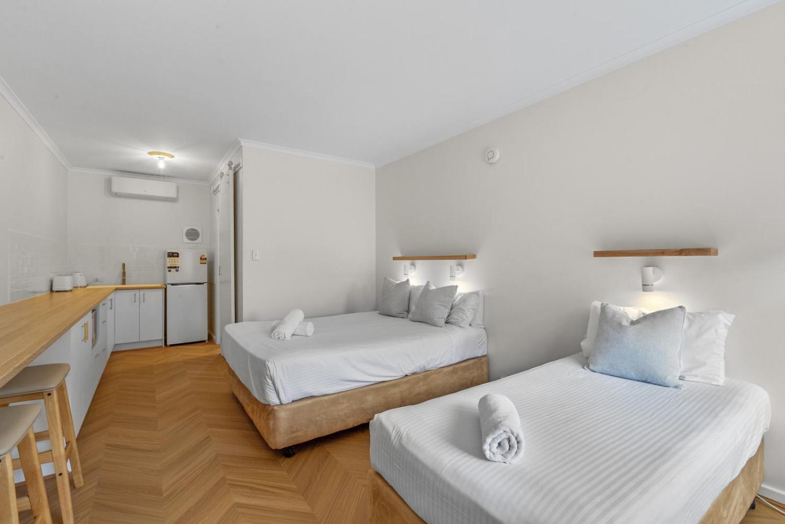 Renovated Studio Room with Queen and Single